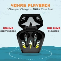 boAt Airdopes 190 True Wireless in Ear Earbuds with Beast Mode(50ms) for Gaming, 40H Playtime, Breathing LEDs, Signature Sound, Quad Mics Enx Tech, ASAP Charge & BT v5.3 - White