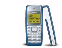 Refurbished Nokia 1110i, (Single Sim, 1.2 inches Display) - Superb Condition, Like New  - Black