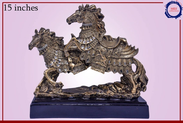 Double Horse With 10 Inches 