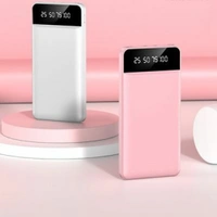 Power Bank 10000 mAh Best Qaulity Fast Charging 20w Lithium Polymer  - White
