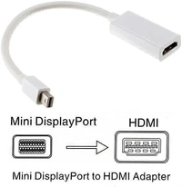Mini Display Port Thunderbolt Mini Dp Male to HDMI Female Adapter Cable for Mac MacBook Pro Air-MINIDP to HDMI Converter 