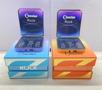 Snexian Rock Smartphone flip With front Display Notification - Gray