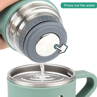 Vacuum Flask Set Vacuum Flask Set with 2 Cups Stainless Steel Vacuum Flask Set Coffee Mug Travel Mug Colour-Multicolor 500ML