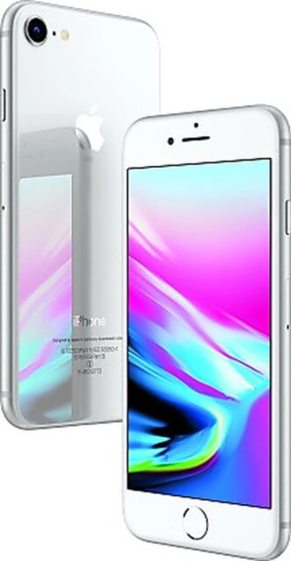 Apple IPhone 8 (2 GB RAM ,64 GB ROM  Refurbhished 3 Month Warranty - Silver