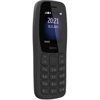 Nokia 105 Classic Single Sim Keypad Phone with Built-in UPI Payments - Black