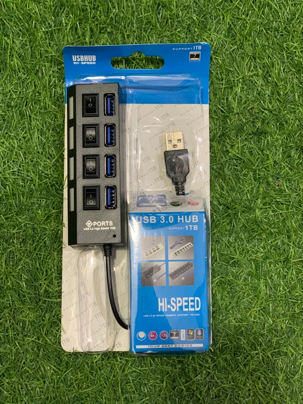4-Port USB 3.0 High Speed Hub