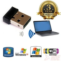 500Mbps Mini Wireless Dongle Network Card USB LAN Wi Fi Adapter USB Dongle Wireless Receiver Network Card for PC/Laptop