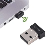 500Mbps Mini Wireless Dongle Network Card USB LAN Wi Fi Adapter USB Dongle Wireless Receiver Network Card for PC/Laptop