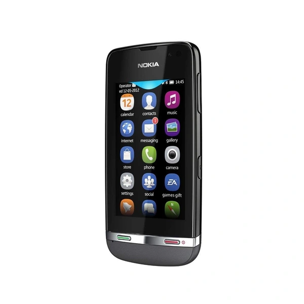 Nokia Asha 305 Renewed 3 Month Warranty  - Black
