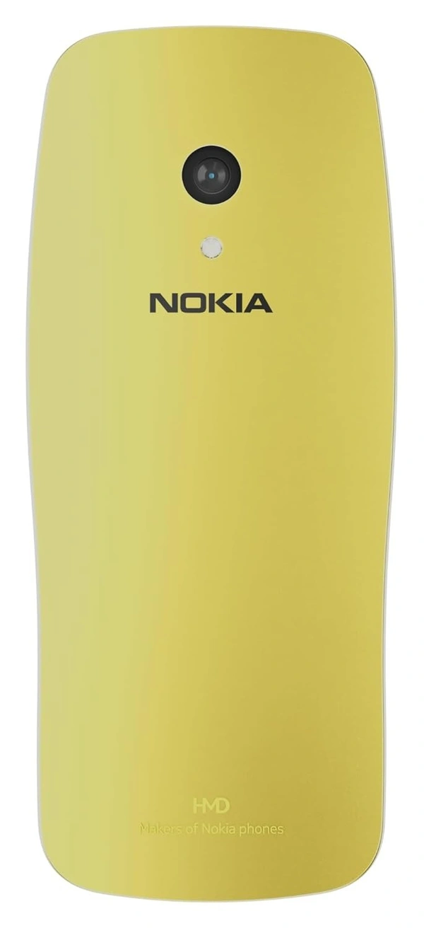 Nokia 3210 Classic Keypad Phone with Dual SIM - Yellow