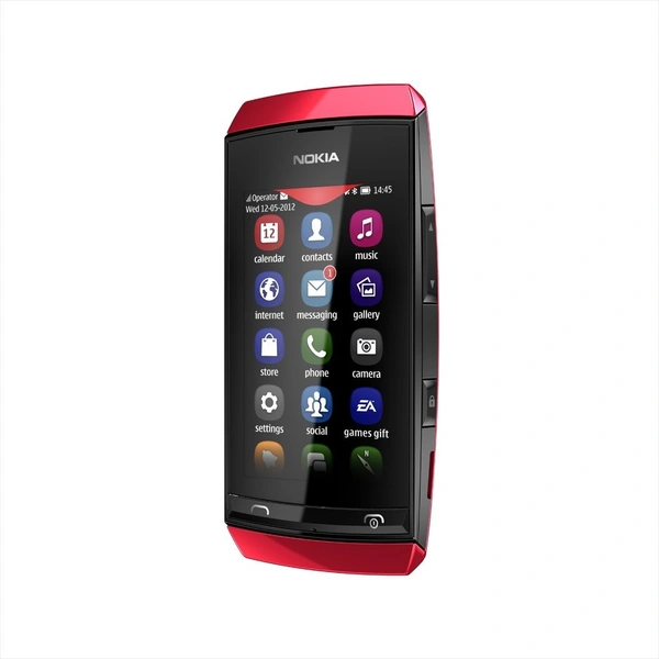Nokia Asha 305 Renewed 3 Month Warranty  - Red