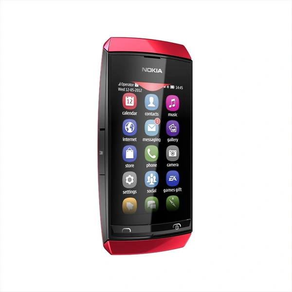 Nokia Asha 305 Renewed 3 Month Warranty  - Red