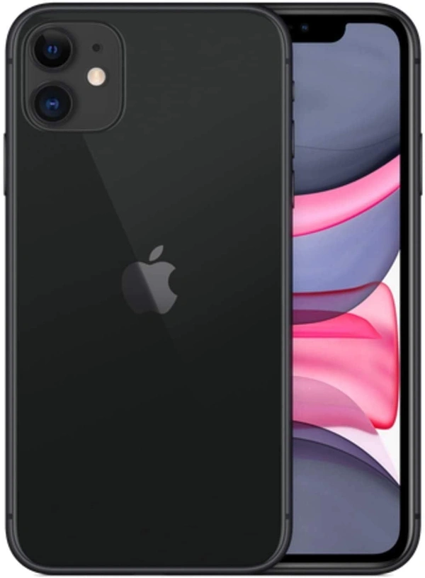 iphone 11 Refurbished With 3 Month Warranty Just Like New - 64GB, Black