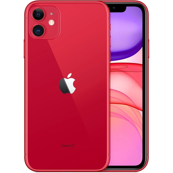 iphone 11 Refurbished With 3 Month Warranty Just Like New - 64GB, Red
