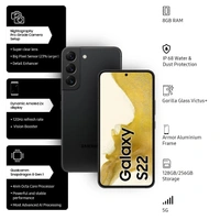 Samsung Galaxy S22 5G Renewed 3 Month Seller Warranty - 256 GB, Phantom Black