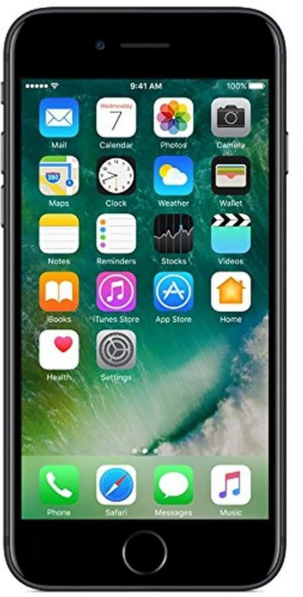 iphone 7 Just Like New Refurbished 3 Month Warranty  - 128 GB, Black