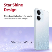  Redmi 13C 5G MediaTek Dimensity 6100+ 5G 90Hz Display  - 256 GB, Starfrost White