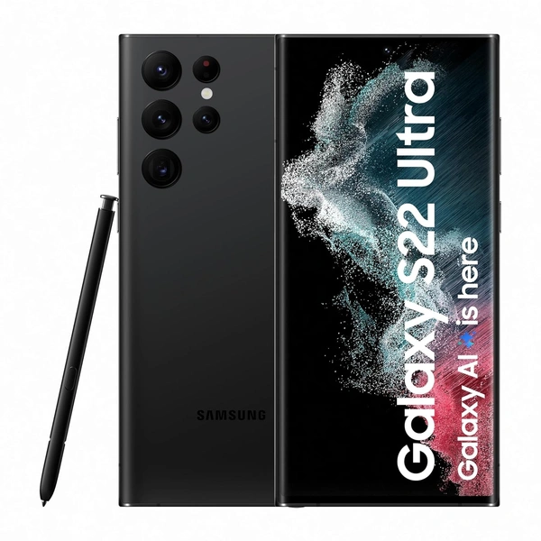 Samsung S22 Ultra International Unit 1 Month Warranty Just Like New - 256GB, Black