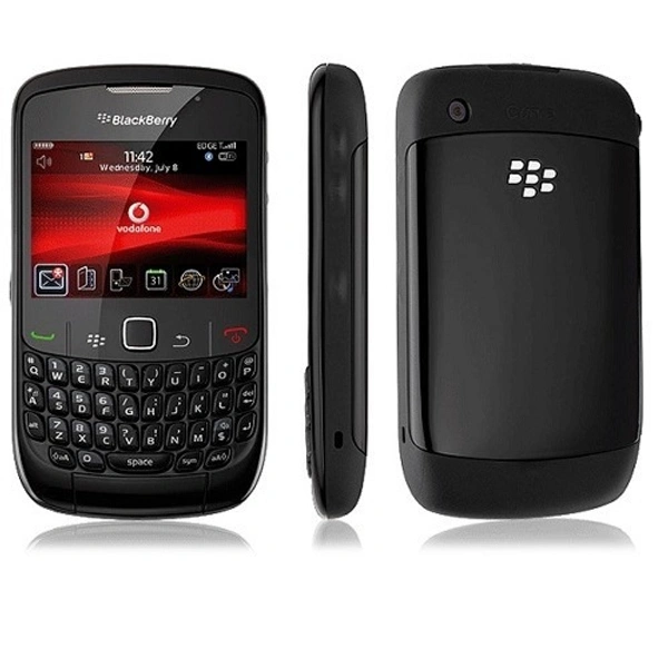 Blackberry 8520 Curve Qwerty Keypad Mobile Phone Renewed - Black