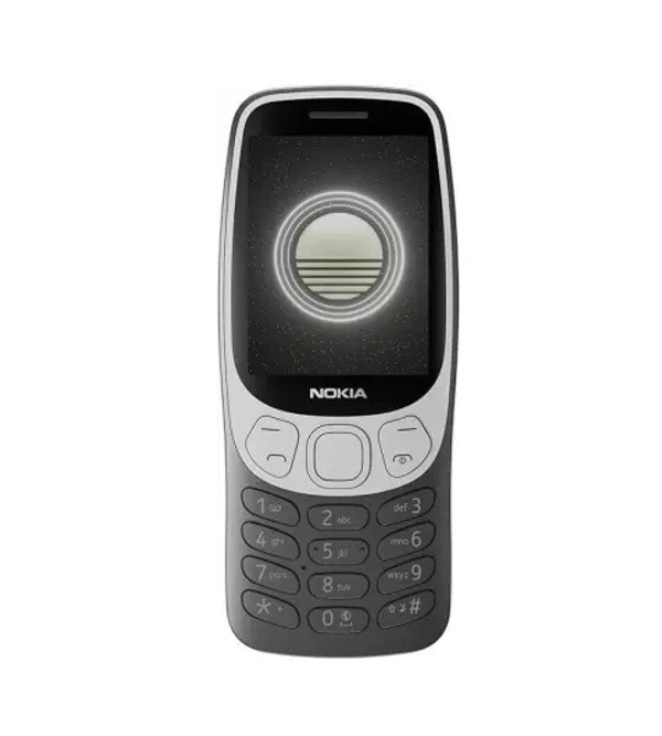 Nokia 3210 Classic Keypad Phone with Dual SIM - Grunge Black