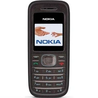 Nokia 1208 Mobile Phone (REFURBISHED) - Black