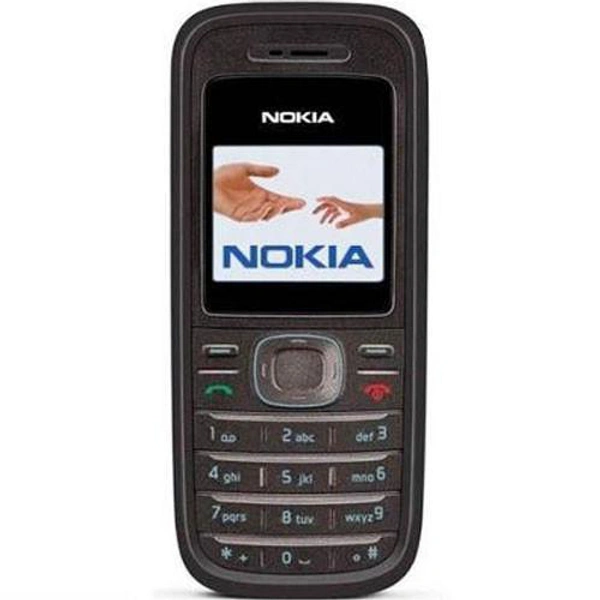 Nokia 1208 Mobile Phone (REFURBISHED) - Black