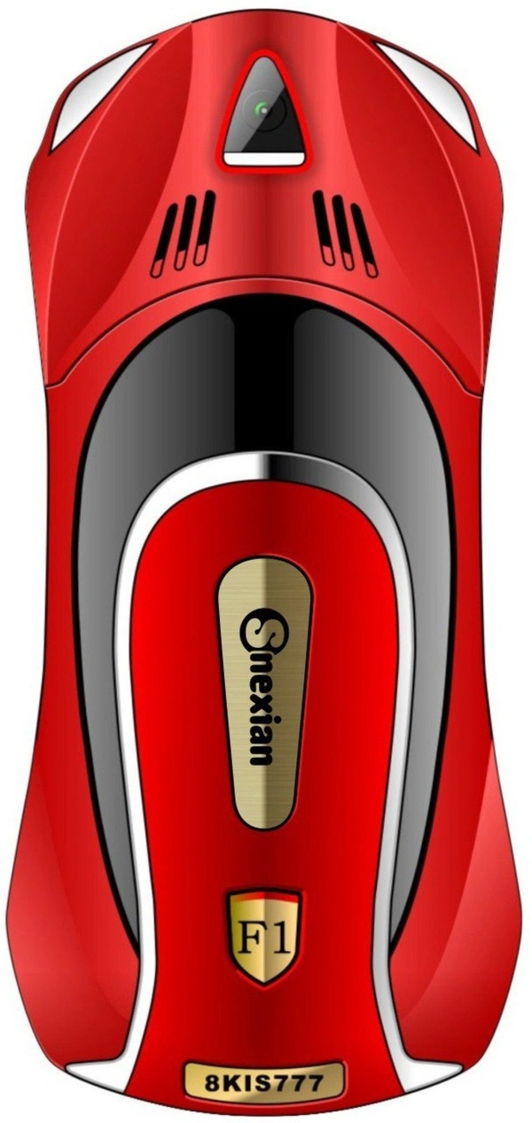 Snexian All-New Bold Car Shape Dual Sim |Keypad Mobile| with 1.8" Display| Car Phone |BT Dialer| Voice Changer | Auto Call Recording | Long Lasting Battery |Wireless FM | Feature Phone - Black
