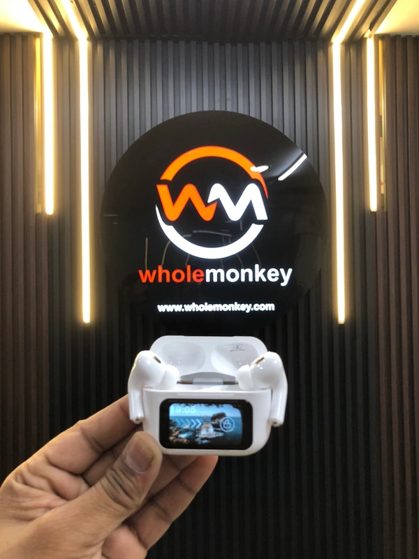 Wholemonkey Pods pro-2 Plus With screen display with all feature 6 Month Under seller warranty - White