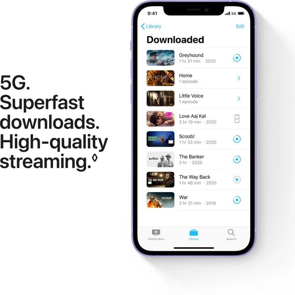 iphone 12 Mini Imported Mobile Stock 3 Month Seller Warranty - 128GB, Blue