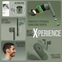 Syska SonicBuds X1 True Wireless Earbuds - Black