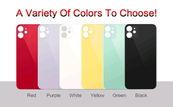 iPhone 11 Back Glass Pannel Original 3 Month Warranty  - Red