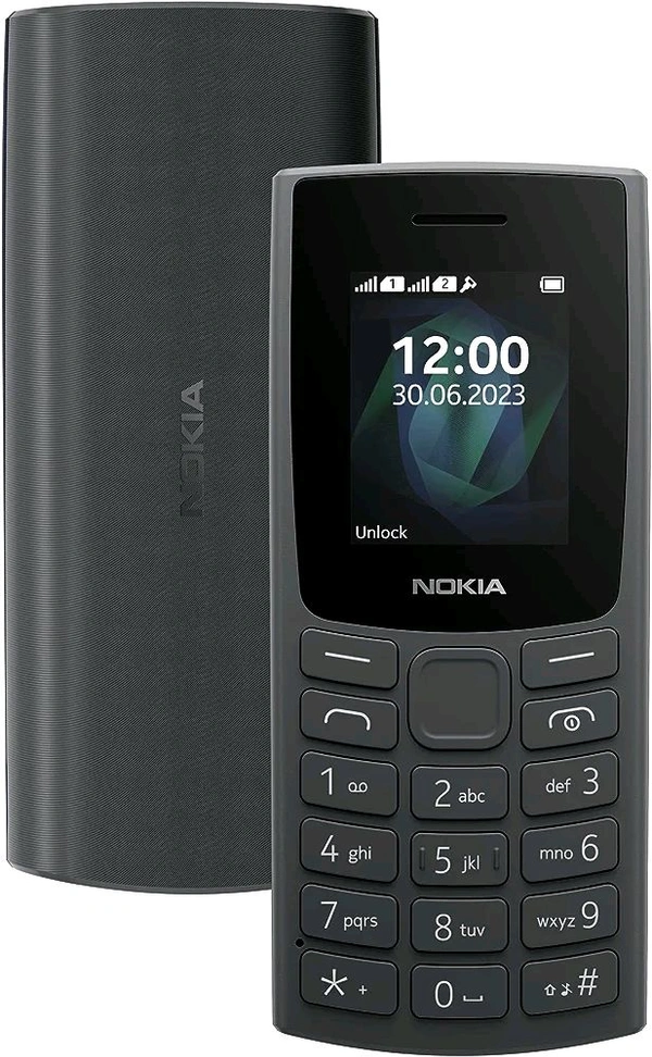 Nokia All-new 105 Dual Sim 2023 Keypad Phone with Built-in UPI Payments, Long-Lasting Battery, Wireless FM Radio - Green