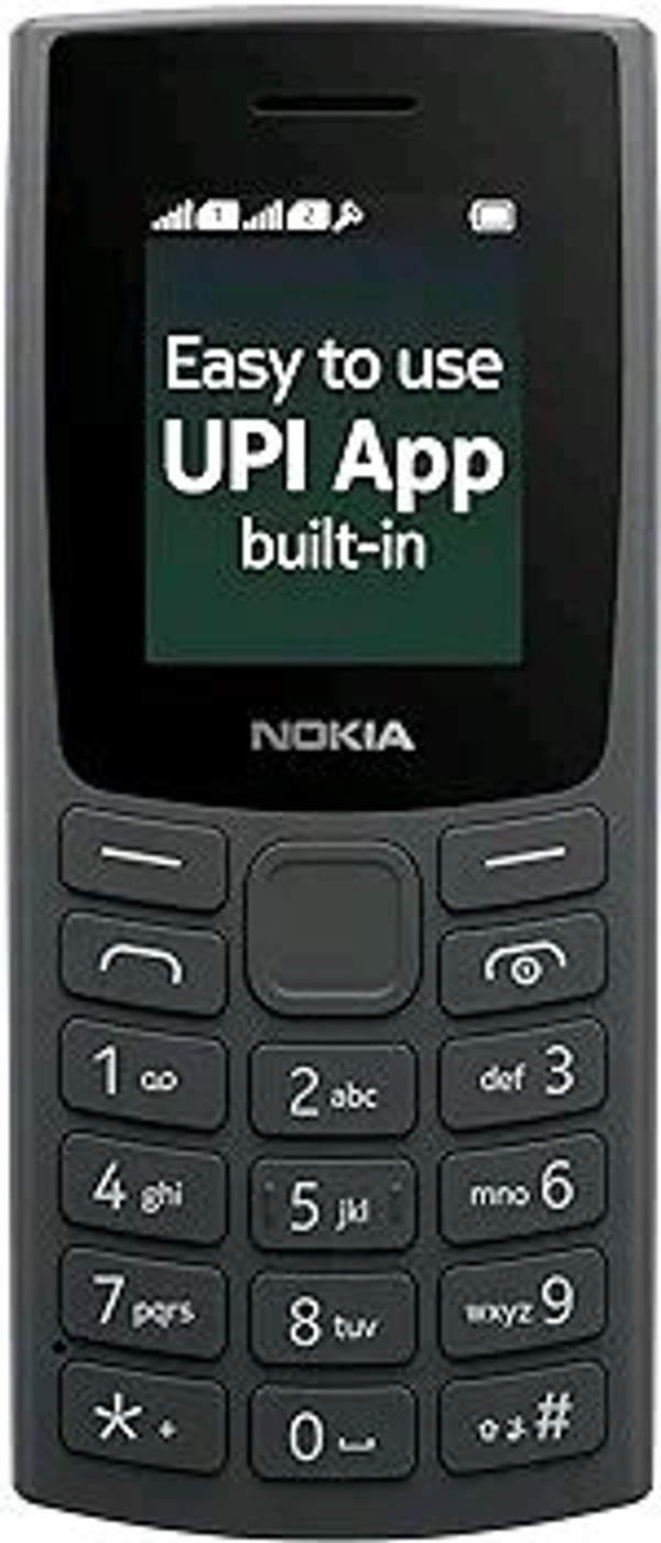 Nokia All-new 105 Dual Sim 2023 Keypad Phone with Built-in UPI Payments, Long-Lasting Battery, Wireless FM Radio - Green