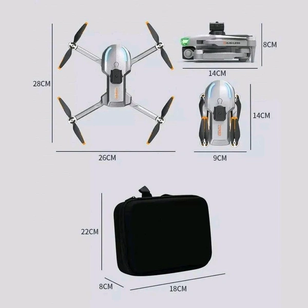 A17 Aerial Drone  - Black