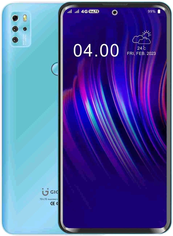 Gionee M15 Refurbished Just Like New 1 Month Seller Warranty  - Cornflower Blue, 128GB