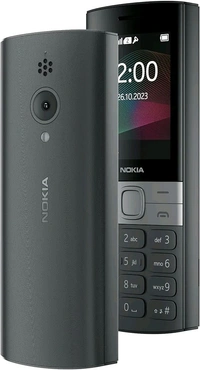 Nokia 150 Dual SIM Premium Keypad Phone | Rear Camera, Long Lasting Battery Life, Wireless FM Radio & MP3 Player and All-New Modern Premium Design - Black