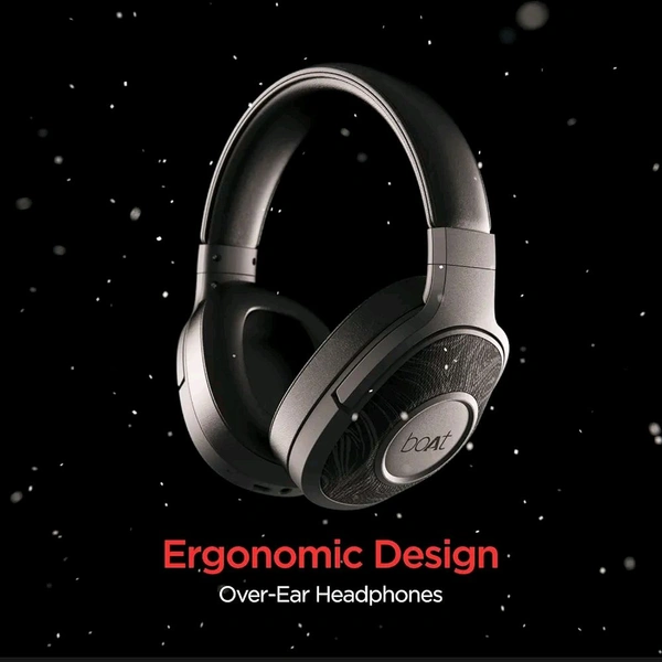 boAt Rockerz 550 Over Ear Bluetooth Headphones with Upto 20 Hours Playback, 50MM Drivers, Soft Padded Ear Cushions and Physical Noise Isolation Open Box 3 Month Warranty  - Green