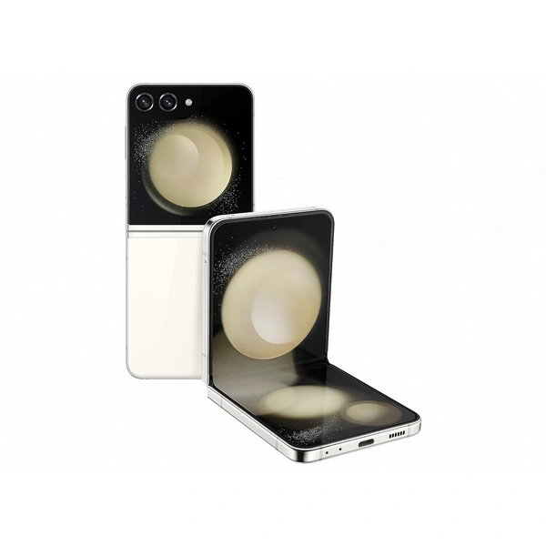 Samsung Galaxy Z Flip5 5G AI Smartphone  - 256GB, Cream