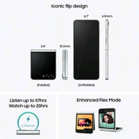 Samsung Galaxy Z Flip5 5G AI Smartphone  - 512 GB, Lavender