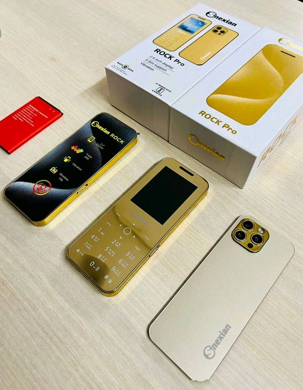 Snexian Rock Pro Triple Sim Support  - Gold