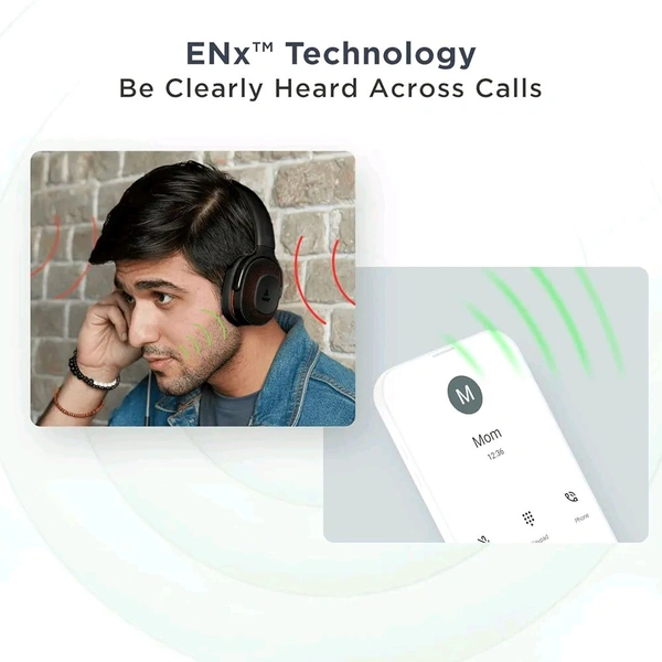 boAt Rockerz 425 Bluetooth Wireless Over Ear Headphones with Mic Signature Sound, Beast Mode for Gaming 30 Days Replacement Warranty Open Box  - Gray