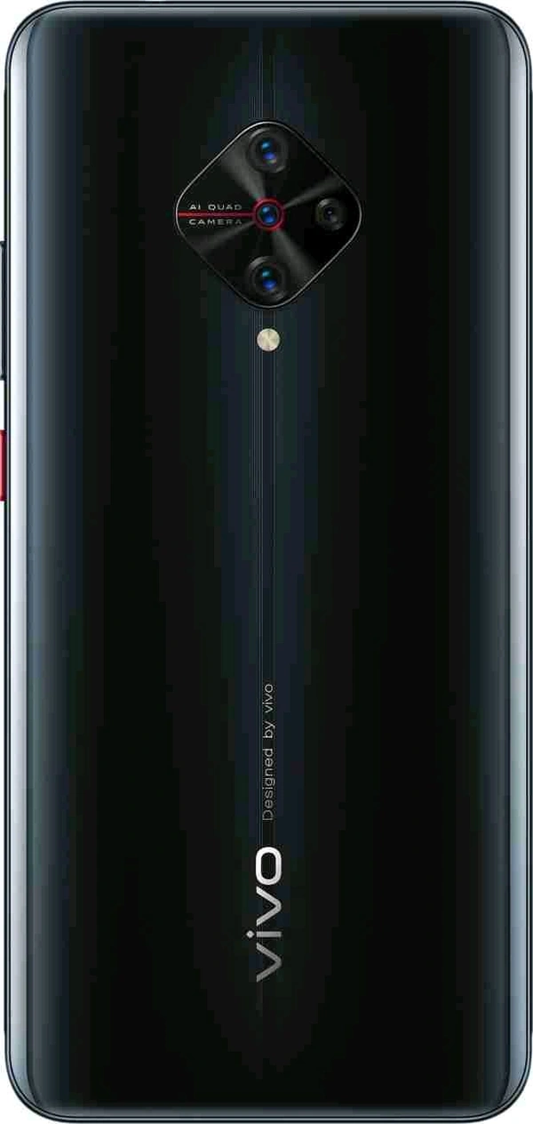 Vivo S1 Pro Refurbished Under Warranty 3 Months Just Like New Conditions  - 128GB, Black