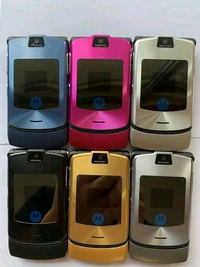 Motorola Motorazor V3i Renewed 3 Month Seller Warranty  - Black