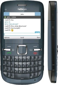 Nokia C3-00 Renewed 3 Months Warranty  - Black