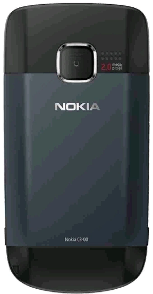 Nokia C3-00 Renewed 3 Months Warranty  - Black