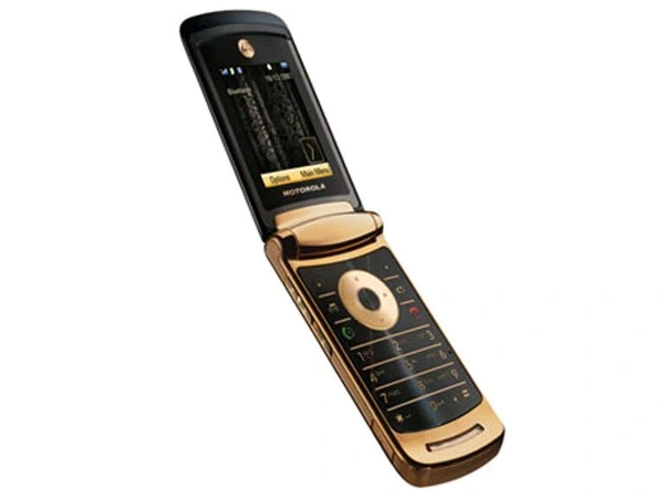 Motorola Razr2 V8 Gold Edition Mobile Phone unlocked luxury edition (Renewed) - Gold