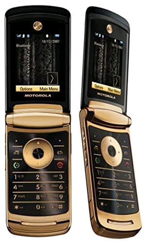 Motorola Razr2 V8 Gold Edition Mobile Phone unlocked luxury edition (Renewed) - Gold