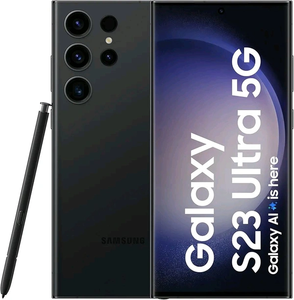 Samsung S23 Ultra Renewed 3 Month Seller Warranty  - 256GB, Graphite