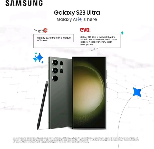 Samsung S23 Ultra Renewed 3 Month Seller Warranty  - Phatom Black, 256GB