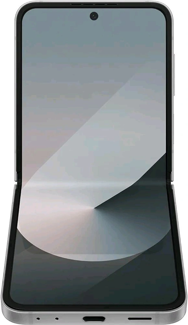 Samsung Galaxy Z Flip6 5G AI Smartphone - Silver Shadow, 256 GB